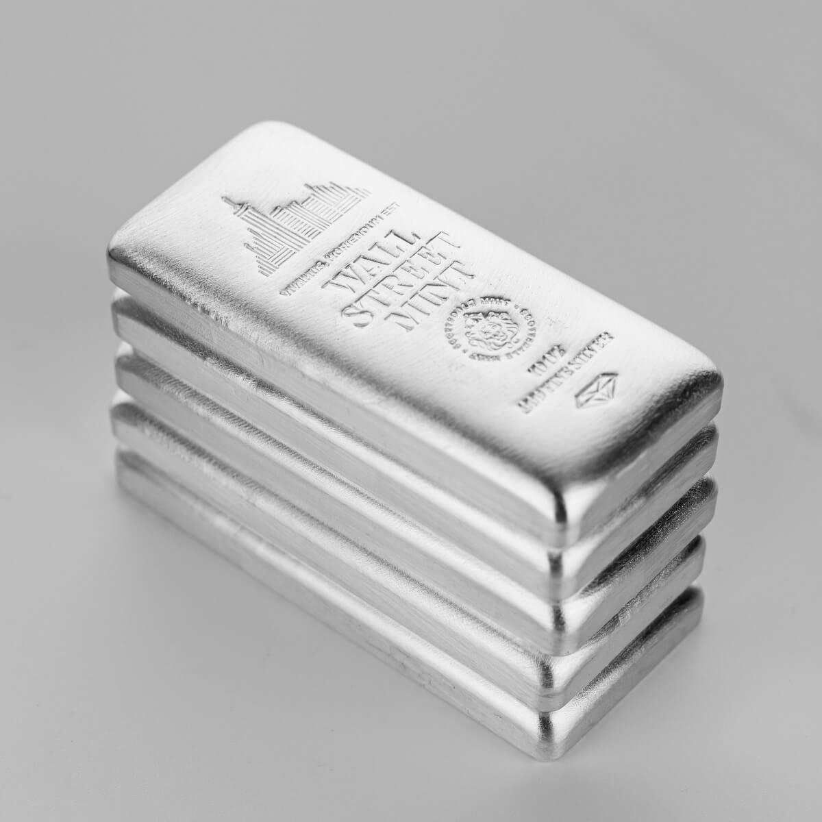 Wall Street Mint 10oz Silver Bar