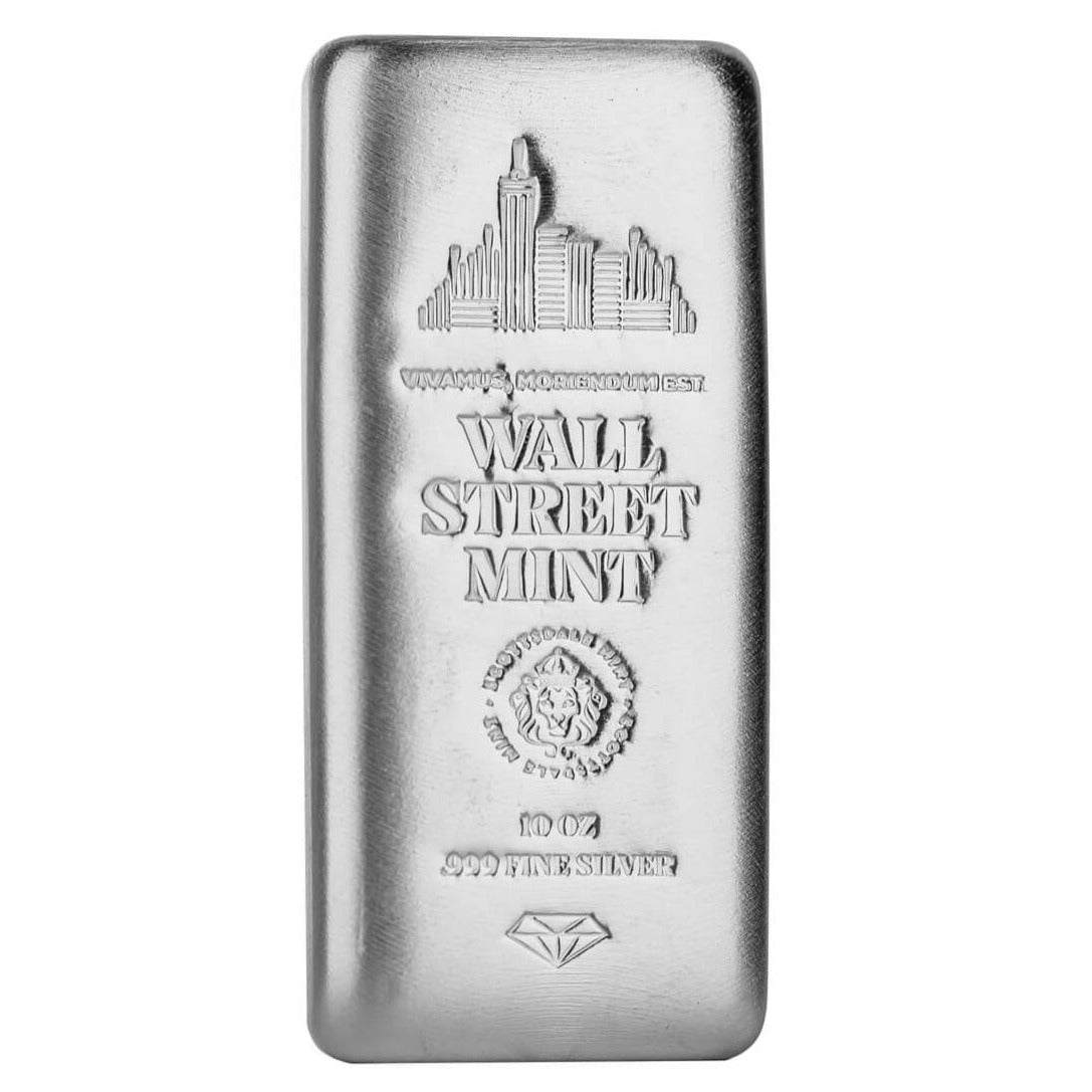Wall Street Mint 10oz Silver Bar