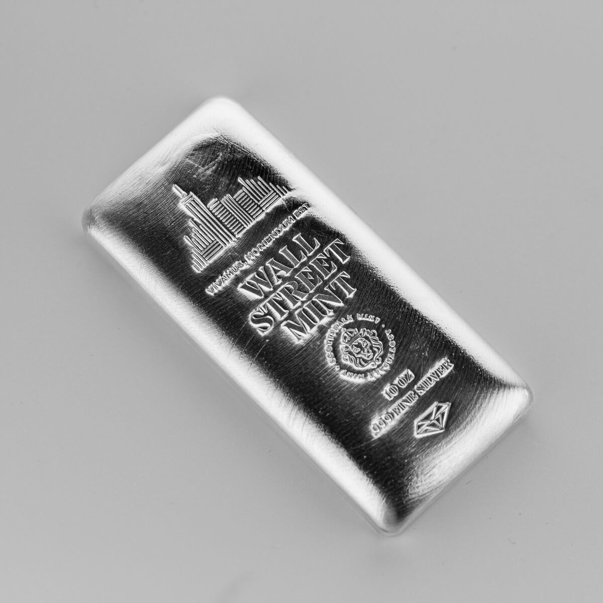Wall Street Mint 10oz Silver Bar