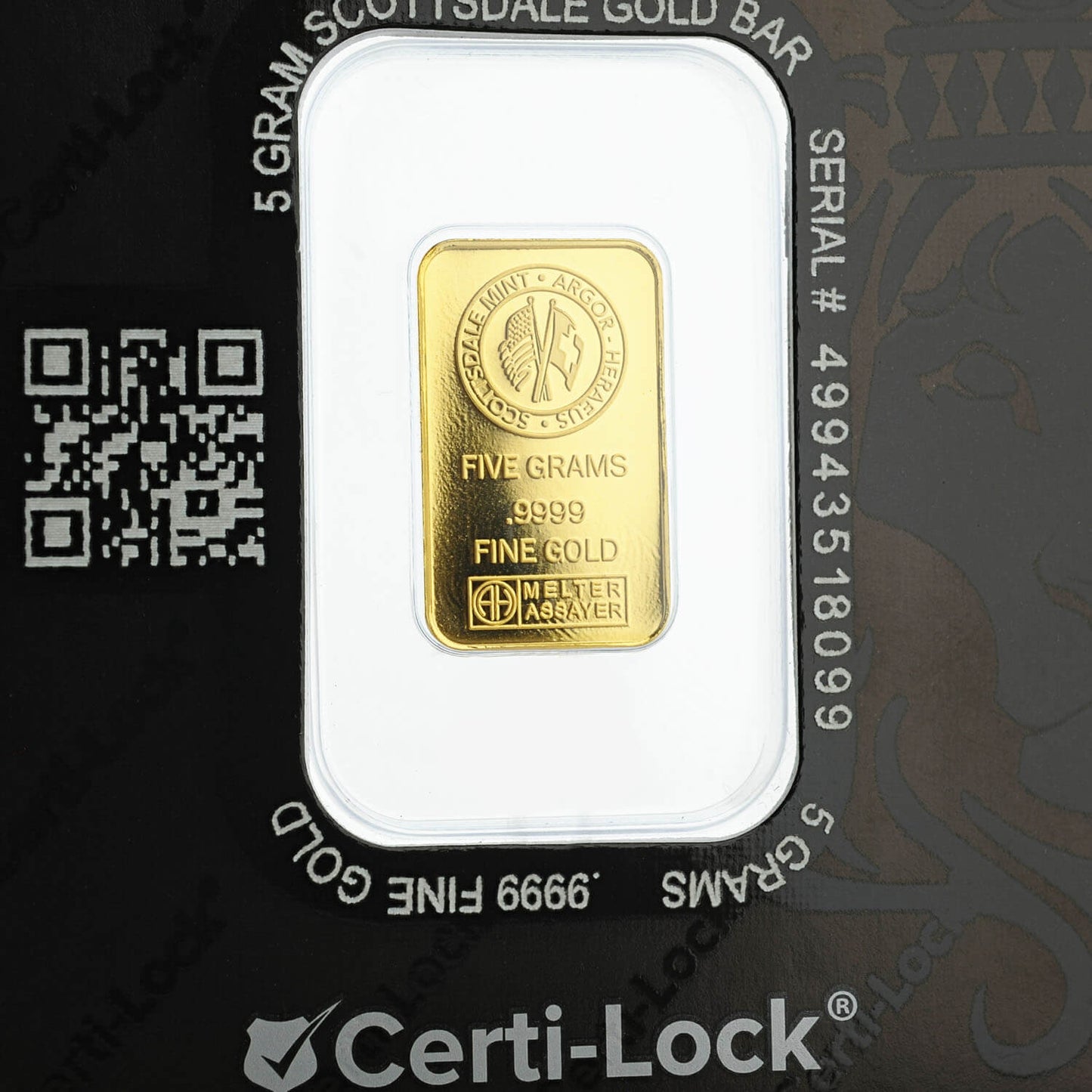 5g Lion Gold Bar