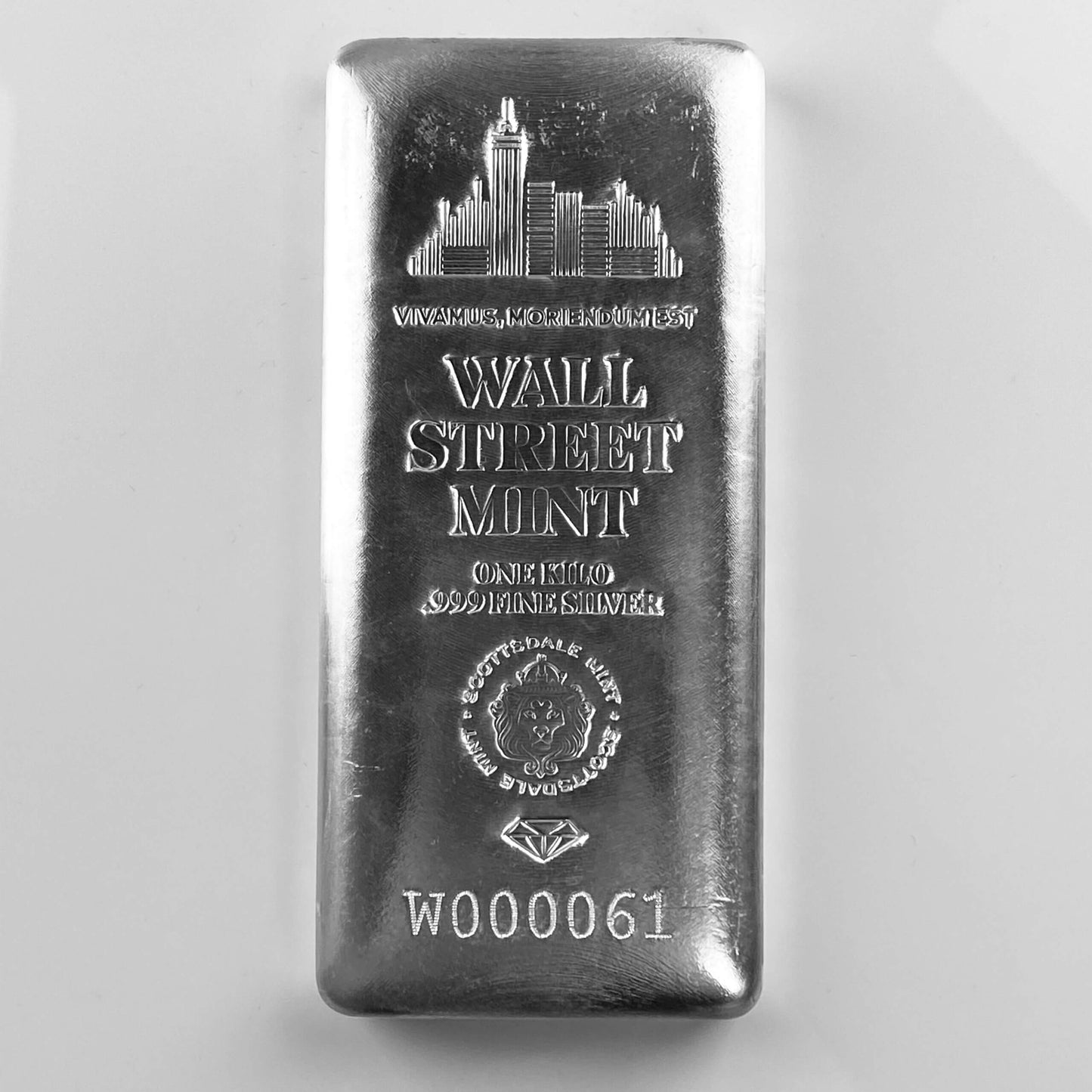Wall Street Mint 1kg Silver Bar