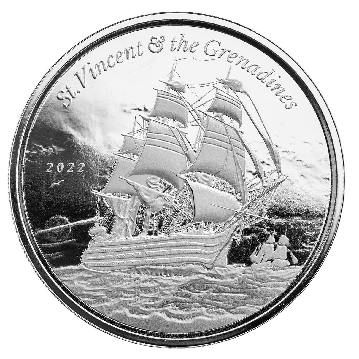 
                  
                    Vincent Warship 1oz Silver Round
                  
                