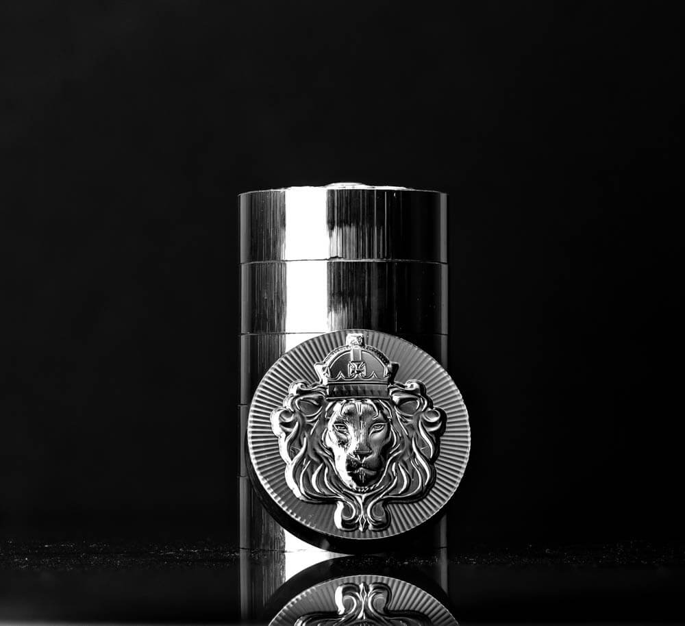 
                  
                    Lion Stacker 5oz Silver Round
                  
                